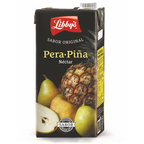 Canary Products Libbys Pear-Pineappe Juice Brick 1 Liter