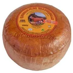 Queso Valsequillo Semicurado Rojo 500 gr.