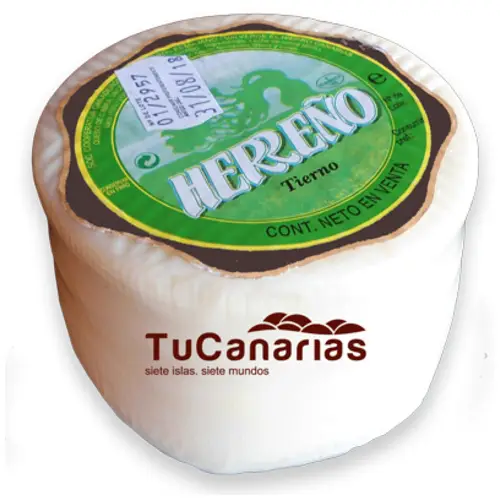 Productos Canarios Queso Herreño Blanco 600 g. - Plata Mundial