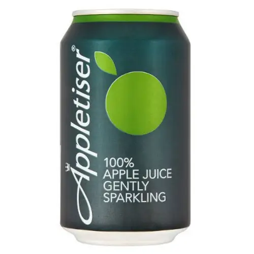 Kanaren produkte Appletiser 100% Apfel Juice Soda 33 cl