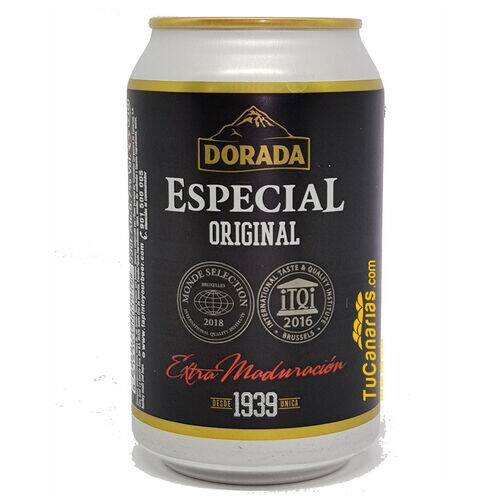 Dorada Beer Especial 33 cl Canary Products Dorada Beer Especial 33 cl