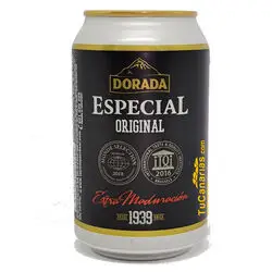 Cerveza Dorada Especial 33 cl