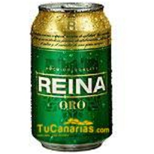 Kanaren produkte Reina Bier Oro 33 cl