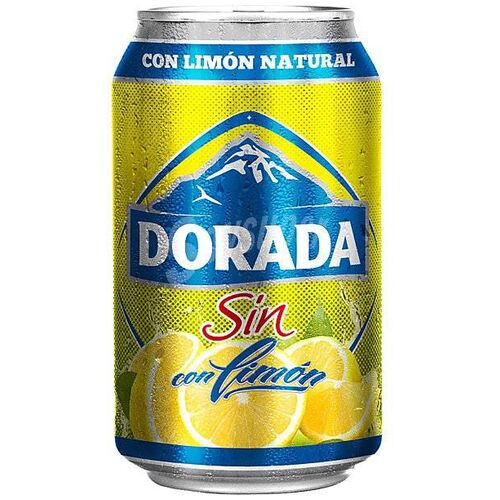 Productos Canarios Cerveza Dorada Sin con Limon 33 cl