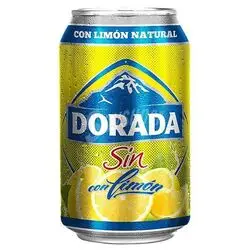 Cerveza Dorada Sin con Limon 33 cl