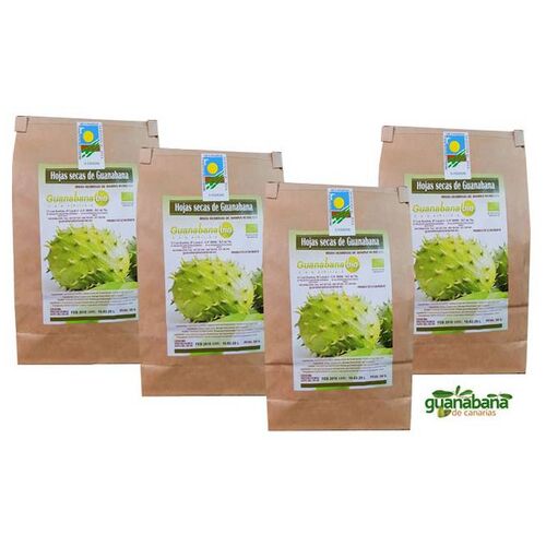 Canary Products 200g Canary Islands Soursop Leaves 100% Organic (4x3)