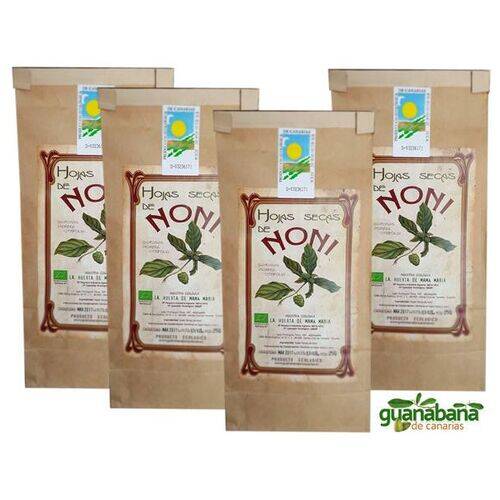 Productos Canarios 100g. Hojas de Noni de Canarias Ecologica