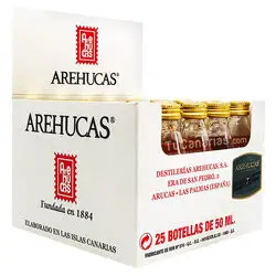 Rum Arehucas 7 Years Miniature - Free Customized
