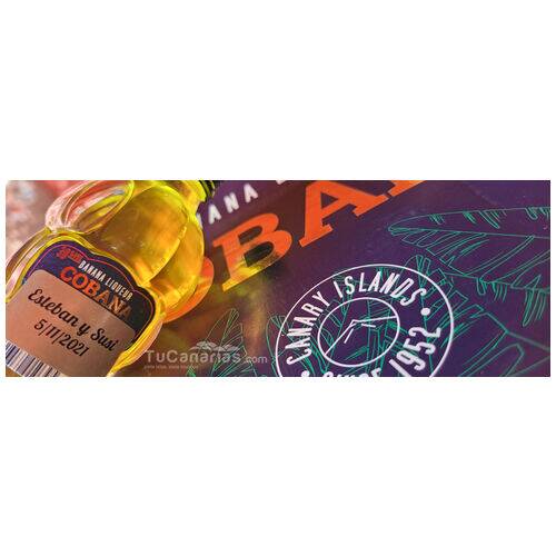 Mini Botella Cobana Licor de Platano TuCanarias.com Mini Botella Cobana Licor de Platano TuCanarias.com