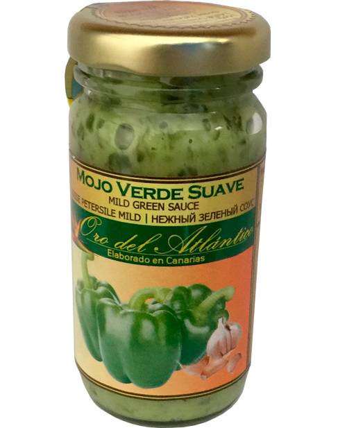Canary Products Mojo Green Mild Sauce Oro Atlantico 100 ml - Free Customized