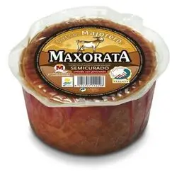 Queso Maxorata Semicurado Pimenton 1100g Super Oro Mundial