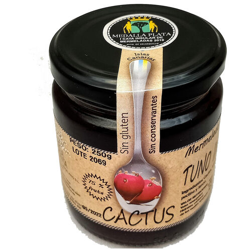 Canary Products Red Cactus Indian Extra Jam Isla Bonita Natural 260g