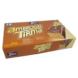 Ambrosias Tirma Avellanas 14 unidades