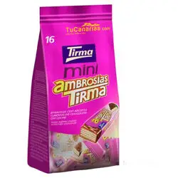 Tirma Wafers Ambrosia Chocolate 16 units