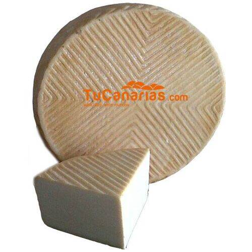 Queso Majorero Artesano Semicurado Natural 1 Kg. Productos Canarios Queso Majorero Artesano Semicurado Natural 1 Kg.