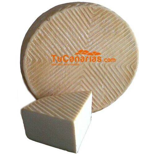 Canary Products Fuerteventura Artisan Cheese Medium Ripened Natural 1 Kg.