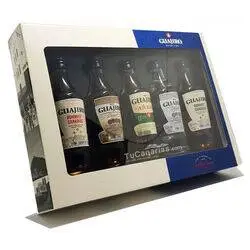 Colección 5 Miniaturas Arehucas Blister Regalo Personalizado