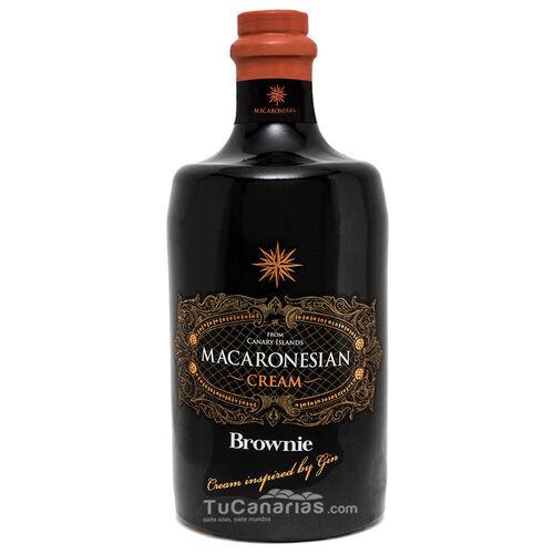 Kanaren produkte Macaronesian Gin Brownie-Creme Likor