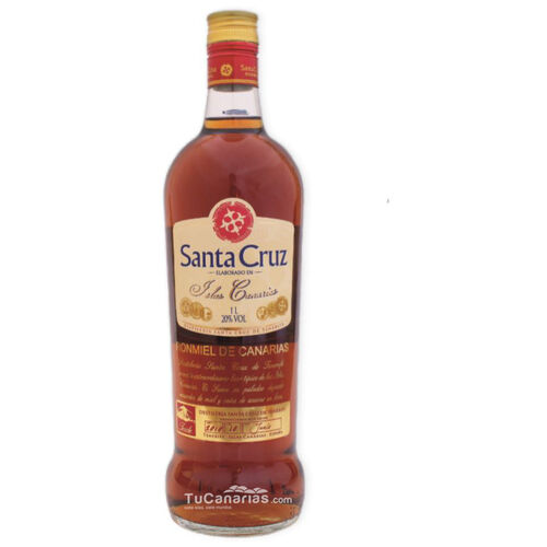Kanaren produkte Honig Rum Santa Cruz 1 Liter