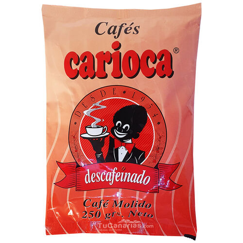 Kanaren produkte Entkoffeiniert Kaffeepulver Carioca 250g
