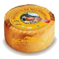 Valsequillo Cheese Medium Cured Smoked 700 gr. - World Bronze 2010