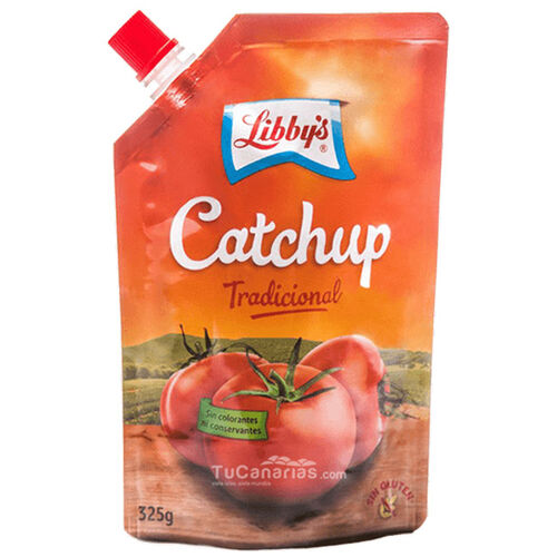 Productos Canarios Ketchup Catchup Libbys Salsa Tomate 325g 