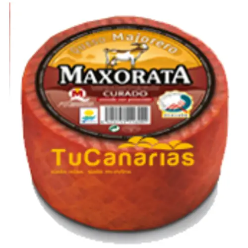 Productos Canarios Queso Maxorata Curado Pimenton 1000 g. - Oro Mundial 2016