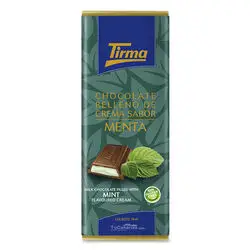 Chocolate relleno crema Menta Tirma 103g