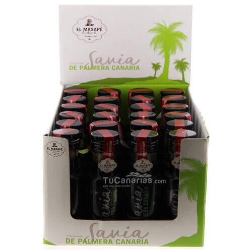 24 botellas Miel de Palma 100ml Dosificador en caja en TuCanarias.com Venta al mayor