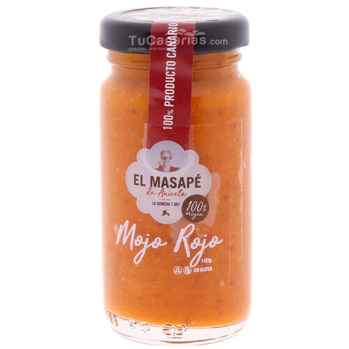Canary Products Mojo Red Sauce Artisan El Masape 100g