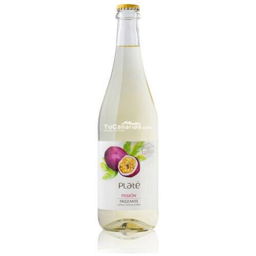 Productos Canarios Vino Frizzante de Maracuya de Canarias Plate