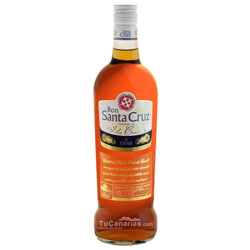Kanaren produkte Santa Cruz Golden Dorado Rum 1 Liter