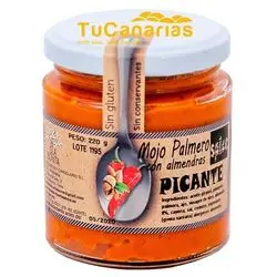 Mojo Palmero con Almendras Picante Isla Bonita 250 ml