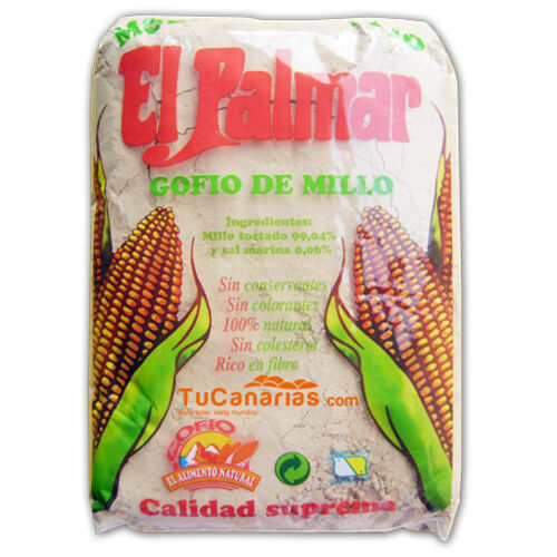 Productos Canarios Gofio Millo El Palmar Maiz 1Kg
