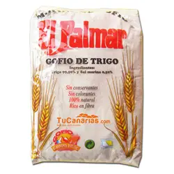 Gofio canarias de Trigo El Palmar 1Kg