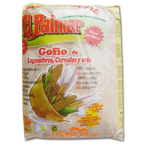 Productos Canarios Gofio Cereales El Palmar Legumbres y Soja 1Kg