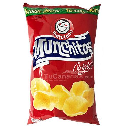 Papas Munchitos 160g Paquete Gigante Productos Canarios Papas Munchitos 160g Paquete Gigante