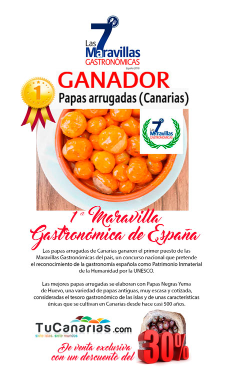 Papas Arrugadas de Canarias