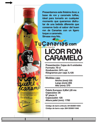 Aguere Ron Caramelo