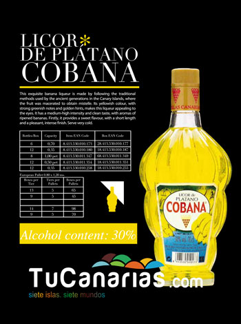 Cobana Canary Banana Liqueur
